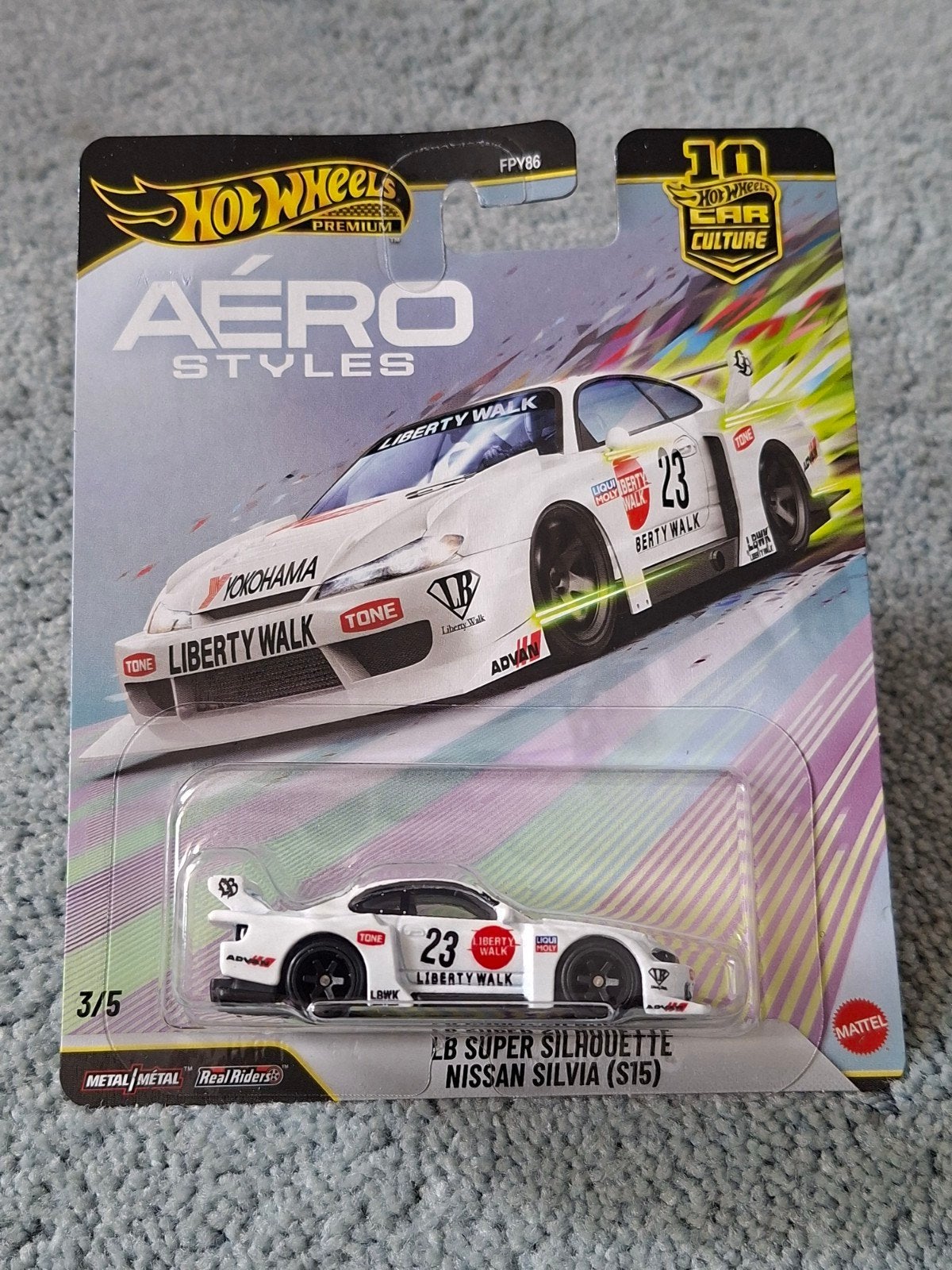 Hot Wheels Premium LB Super Silhouette Nissan Silvia (S15), Ophalen of Verzenden, Nieuw, Auto