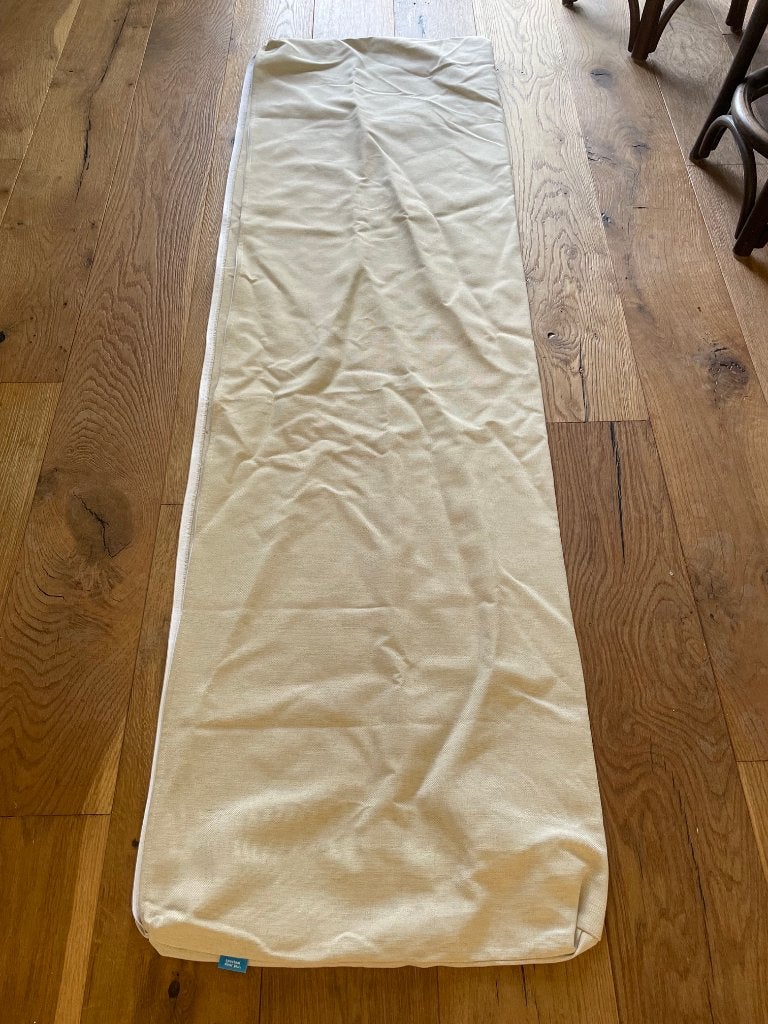 2x Zitkussen hoezen (184x55x8cm) van nofruit, Wasbaar, Gebruikt, Ophalen of Verzenden, Rechthoekig