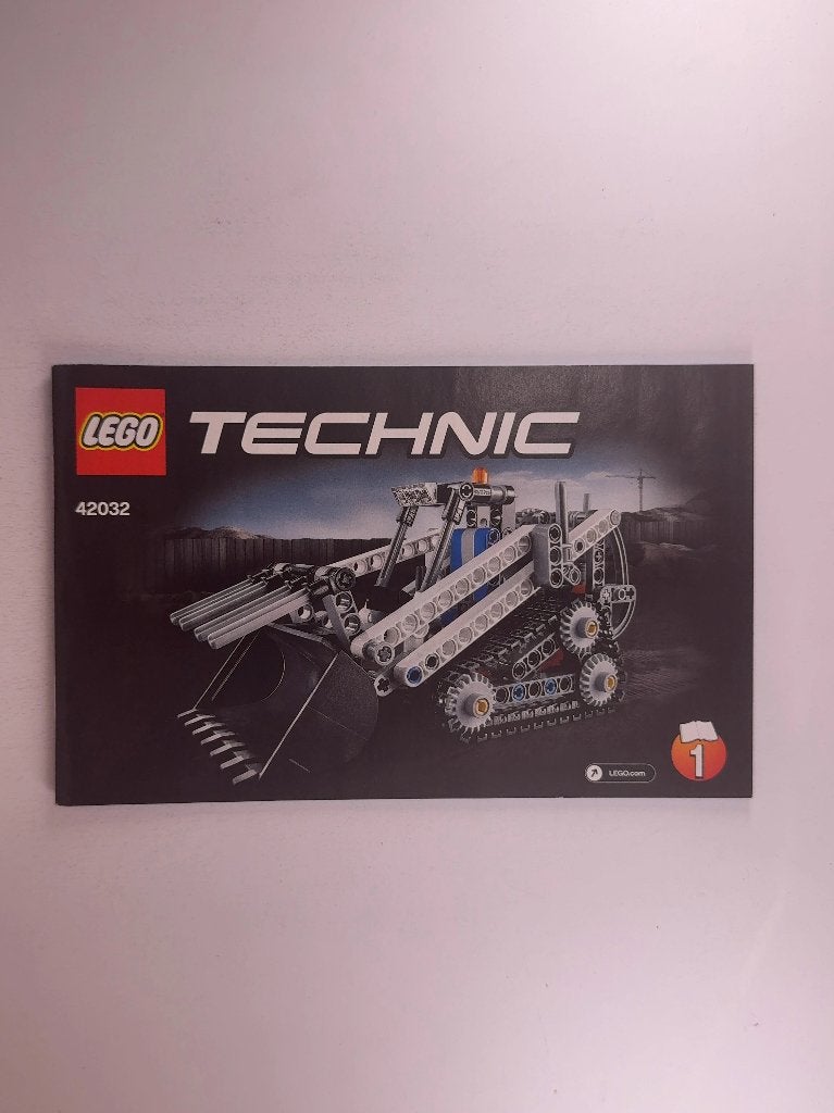 LEGO Technic 42032 (Instructions) Compact Tracked Loader, Lego, Overige typen, Nieuw, Ophalen of Verzenden