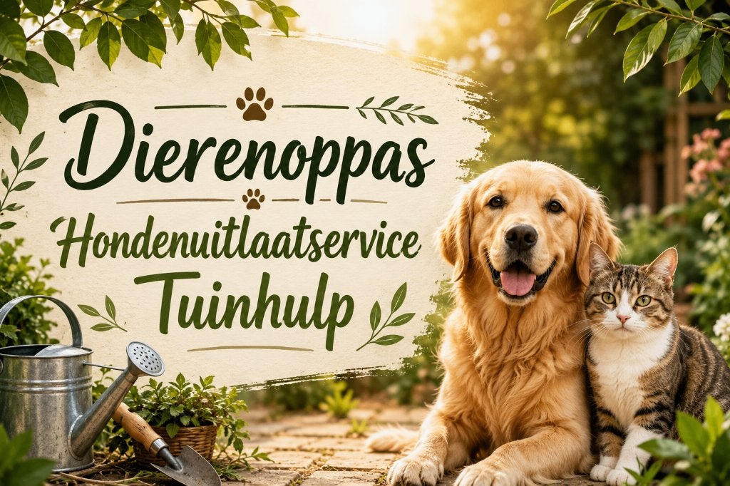 Dierenoppas | Hondenuitlaatservice |Tuinhulp |Lansingerland, Uitlaatservice
