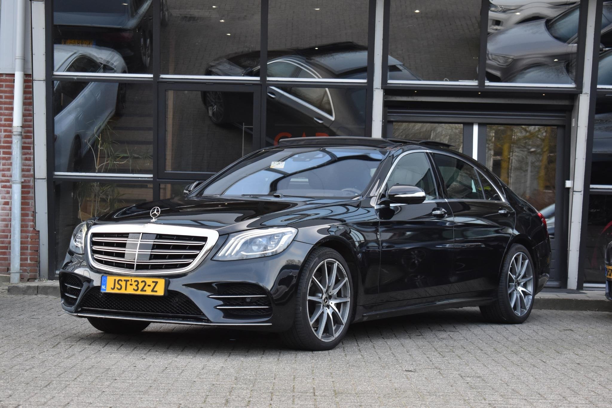 Mercedes-Benz S-klasse 450 4Matic Lang Premium Plus Amg Pano, Auto's, Automaat, Dealer onderhouden, Bedrijf, Sedan