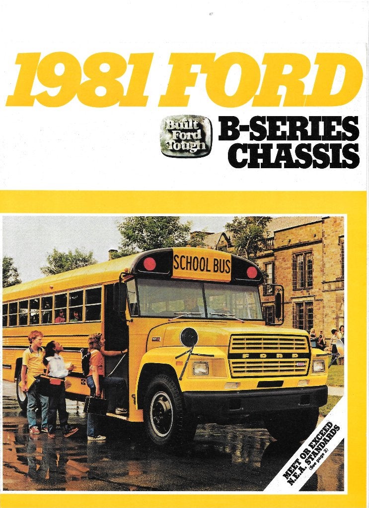 FORD SCHOOLBUS,  1981, Ophalen of Verzenden, Zo goed als nieuw, Ford