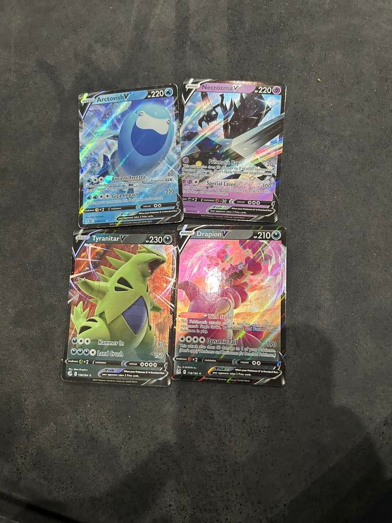 tyranitar V drapion V necrozma V arctovish V, Ophalen, Nieuw