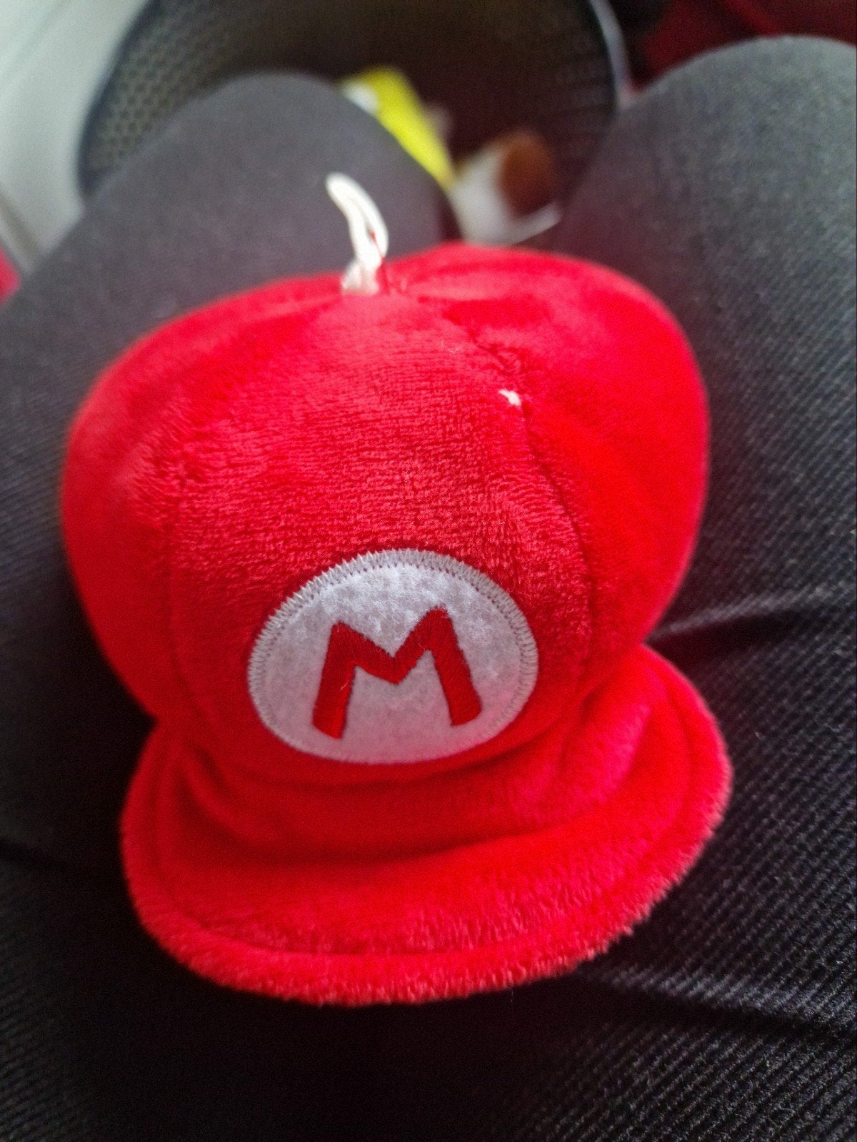 Mario Bros. Pluche Pet Sleutelhanger - Zo goed als nieuw, Ophalen of Verzenden