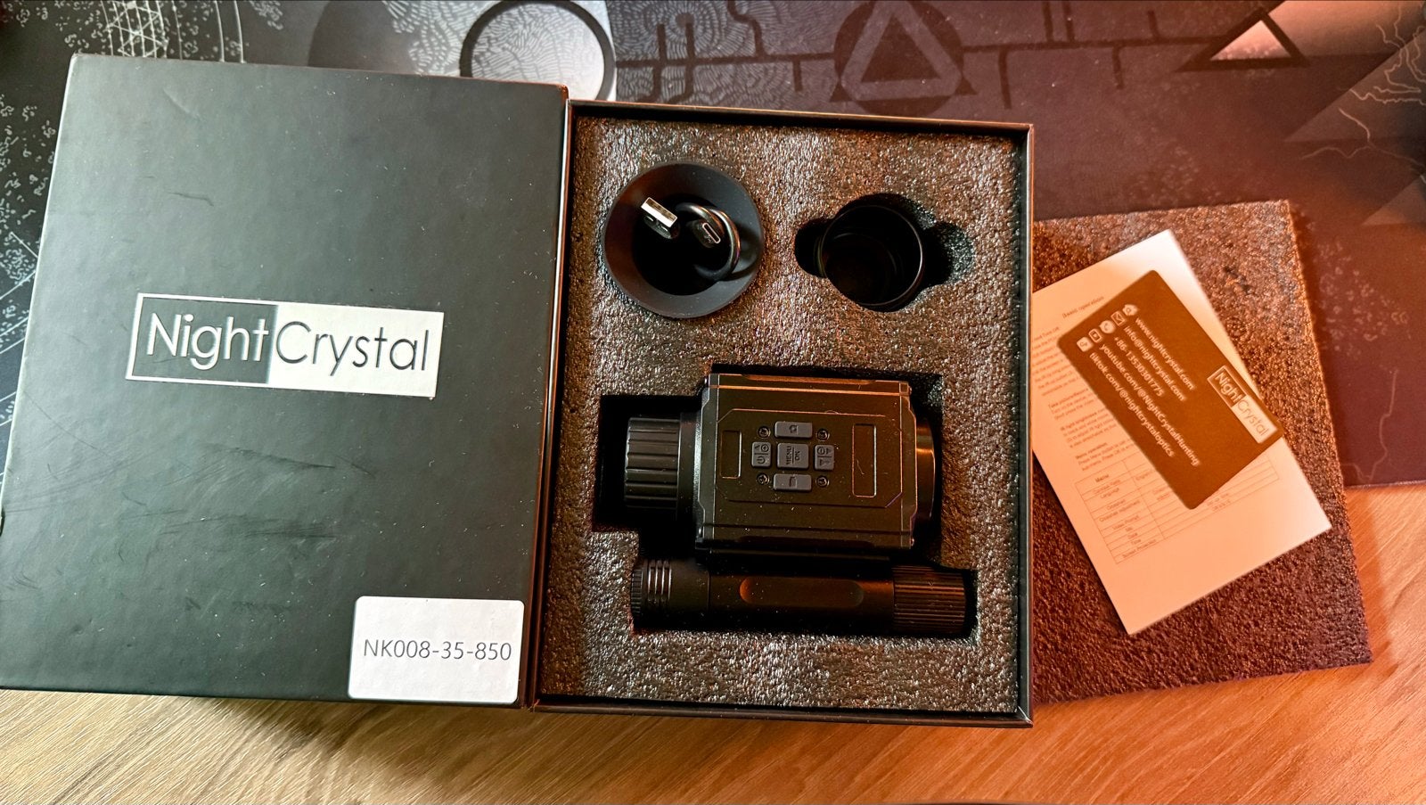 Nightcrystal richtkijker infrarood, Ophalen of Verzenden, Zo goed als nieuw