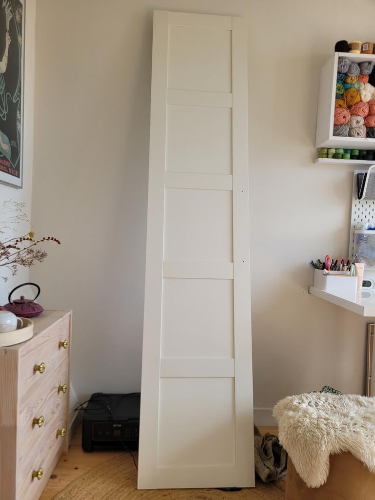 Ikea PAX kastdeuren, BERGSBO (50x229), 200 cm of meer, Zo goed als nieuw, Minder dan 25 cm, 50 tot 100 cm