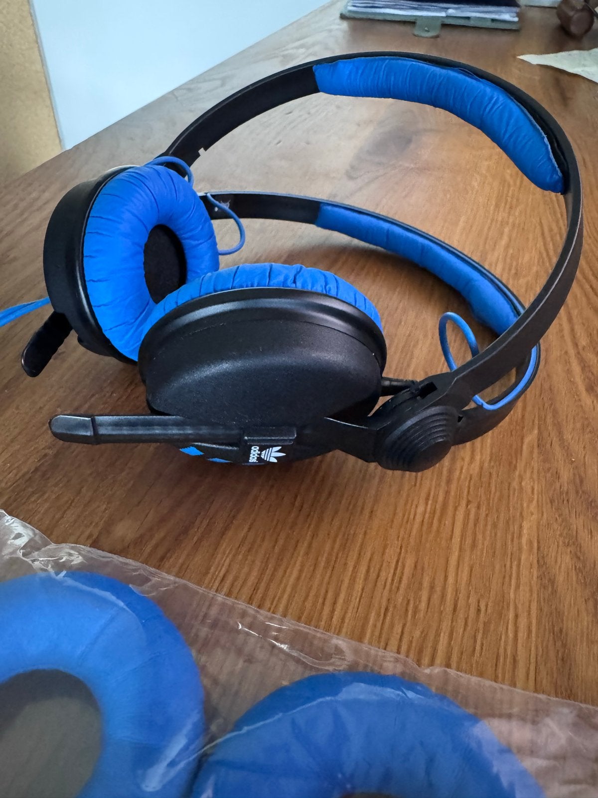 Sennheiser HD 25 Adidas Originals – Blauwe Special Edition, Sennheiser, On-ear, Ophalen of Verzenden, Blauw