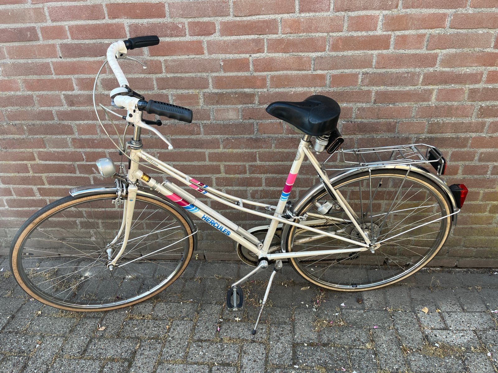 Vintage Hercules sportfiets - retro - 6 versnelling, 55 tot 59 cm, Ophalen, Velgrem, Jaren '60 of nieuwer