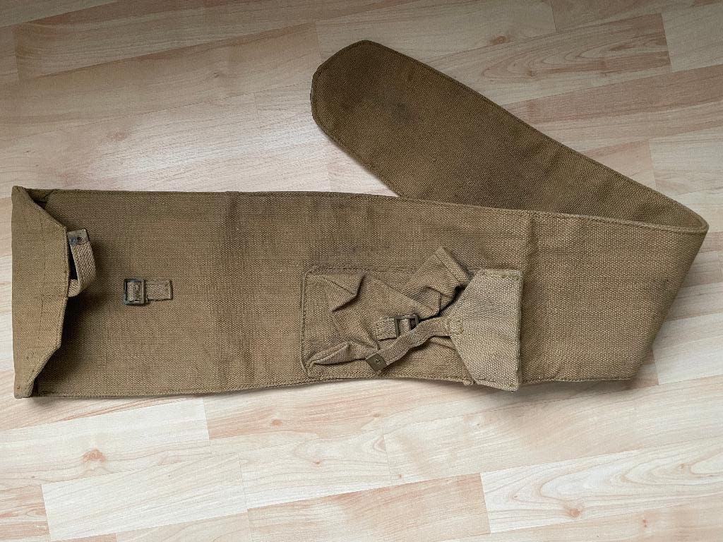 WW2 Brits, webbing, draagtas 1942, Verzamelen, Militaria | Tweede Wereldoorlog, Landmacht, Overige typen, Engeland, Ophalen of Verzenden