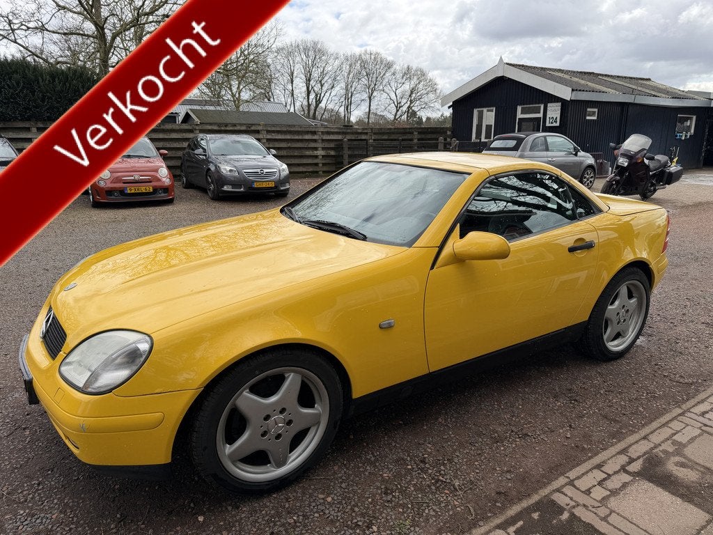 Mercedes-Benz SLK klasse 200 (bj 1998, automaat), Automaat, 1998 cc, Lederen bekleding, Cabriolet