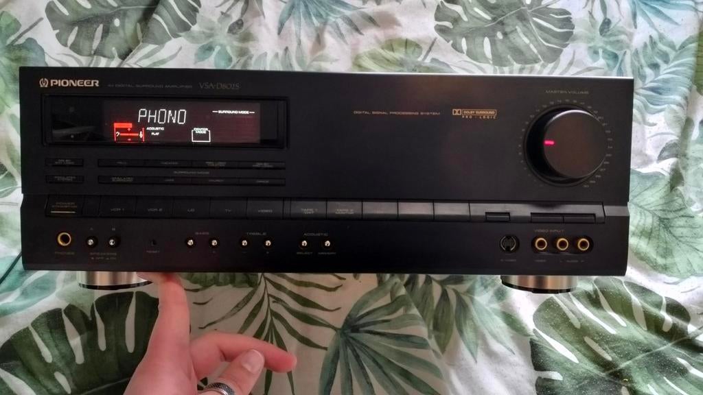 Pioneer VSA-D802S AV Receiver – Vintage Pioneer, Ophalen of Verzenden, Zo goed als nieuw, Pioneer, 120 watt of meer