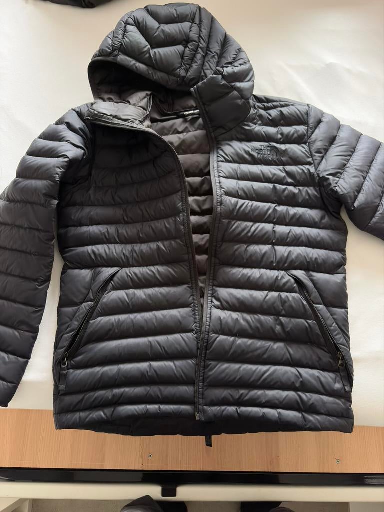 Northface jas kinderen L, Ophalen of Verzenden, Zo goed als nieuw, Zwart