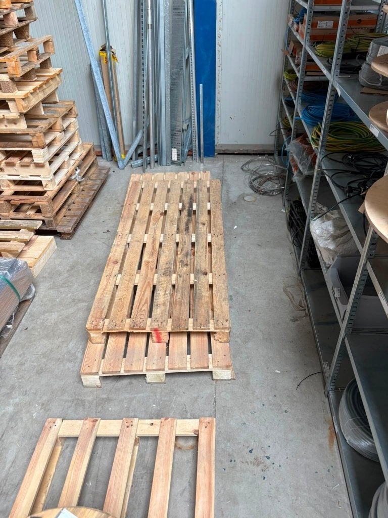 gratis pallets, Ophalen, Gebruikt, 50 mm of meer, Pallet