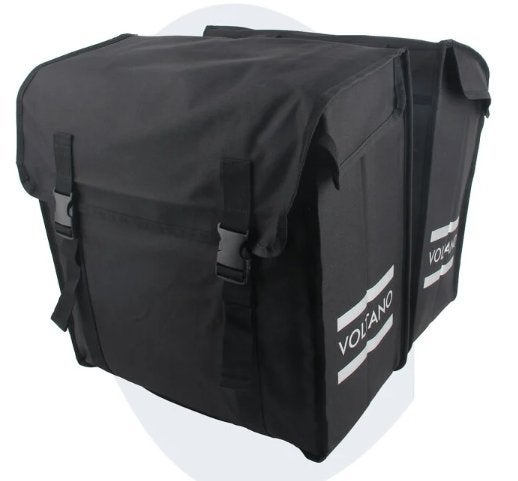 Voltano Dubbele Fietstas - Zwart - Waterdicht 60L, Ophalen of Verzenden, Zo goed als nieuw, Voltano
