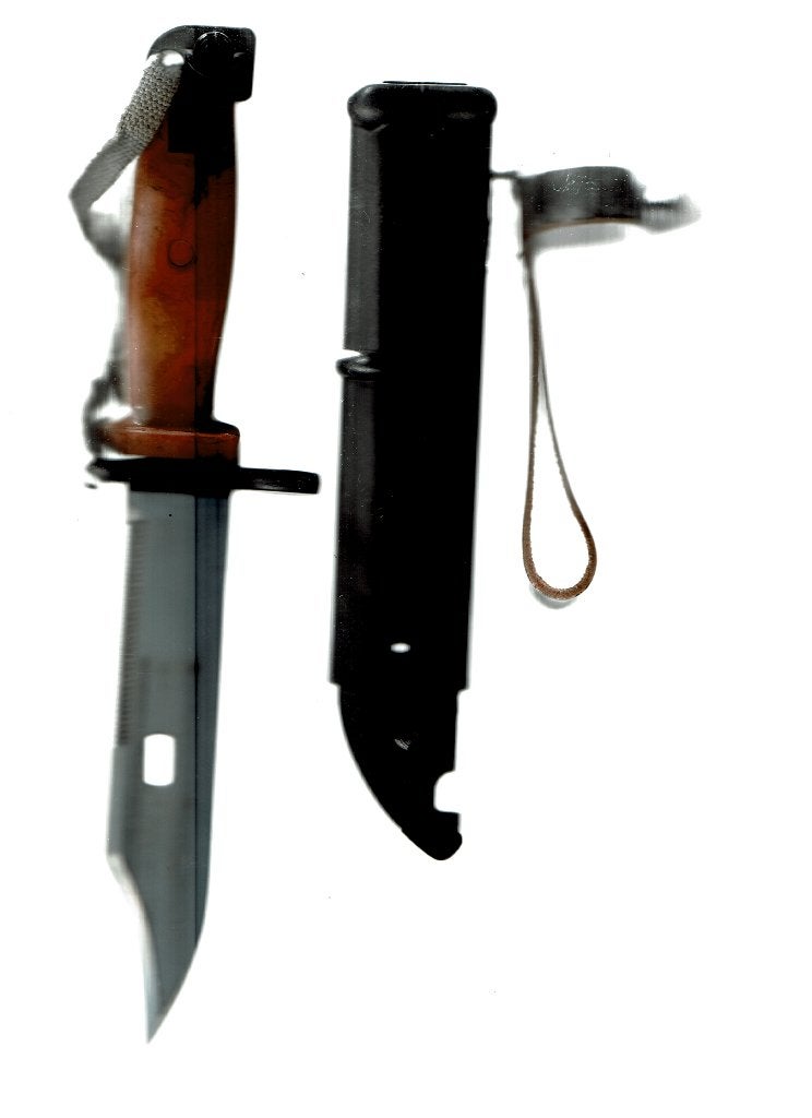 Oostblok bayonet, Ophalen of Verzenden, Landmacht, Overige gebieden, Overige typen