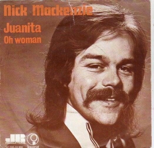 VERKOCHT Nick MacKenzie – Juanita (1973), Cd's en Dvd's, Vinyl Singles, Gebruikt, Fotohoes, 7 inch, Ophalen of Verzenden