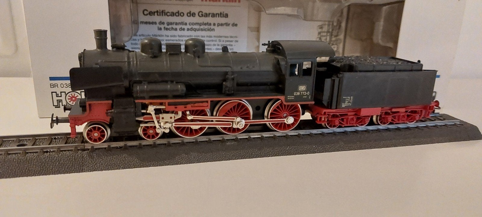 Märklin locomotief 3099 / BR 38 met OVP, Wisselstroom, Locomotief, Ophalen of Verzenden, Zo goed als nieuw