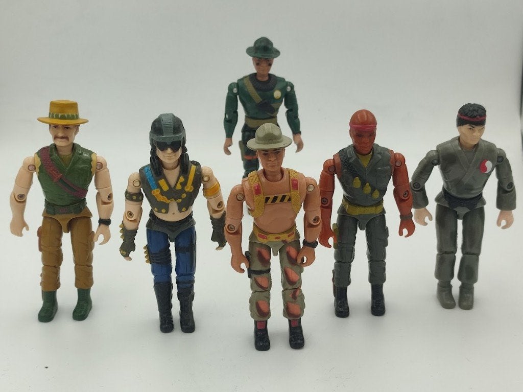 Lot Lanard The Corps! figuren - 1986, Verzamelen, Ophalen of Verzenden, Gebruikt