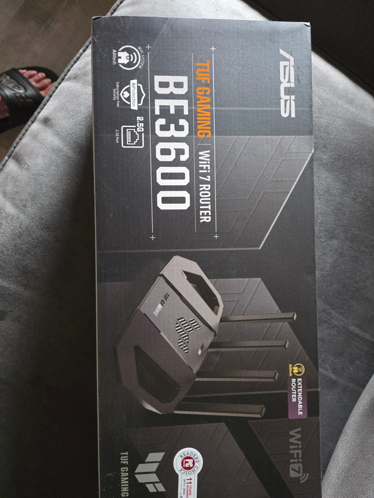 ASUS TUF Gaming BE3600 WiFi 7 Router - Nieuwstaat, Ophalen, Nieuw, Router, Asus