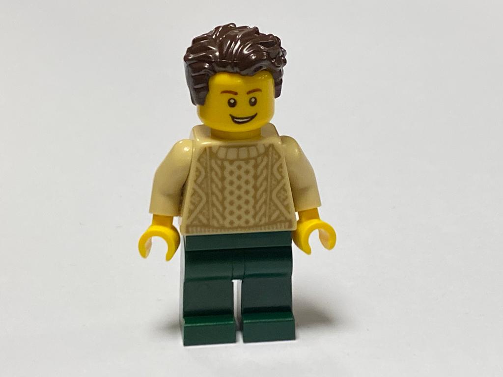 Lego Town Minifiguur twn359 Man met donkerbruin haar, Overige thema's, Lego, Nieuw, Ophalen of Verzenden