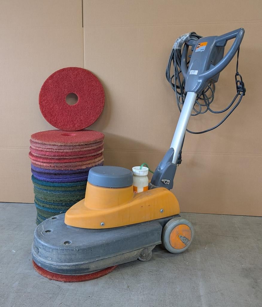 Taski Ergodisc Omni incl. 27 vloerpads - In prima staat, Ophalen