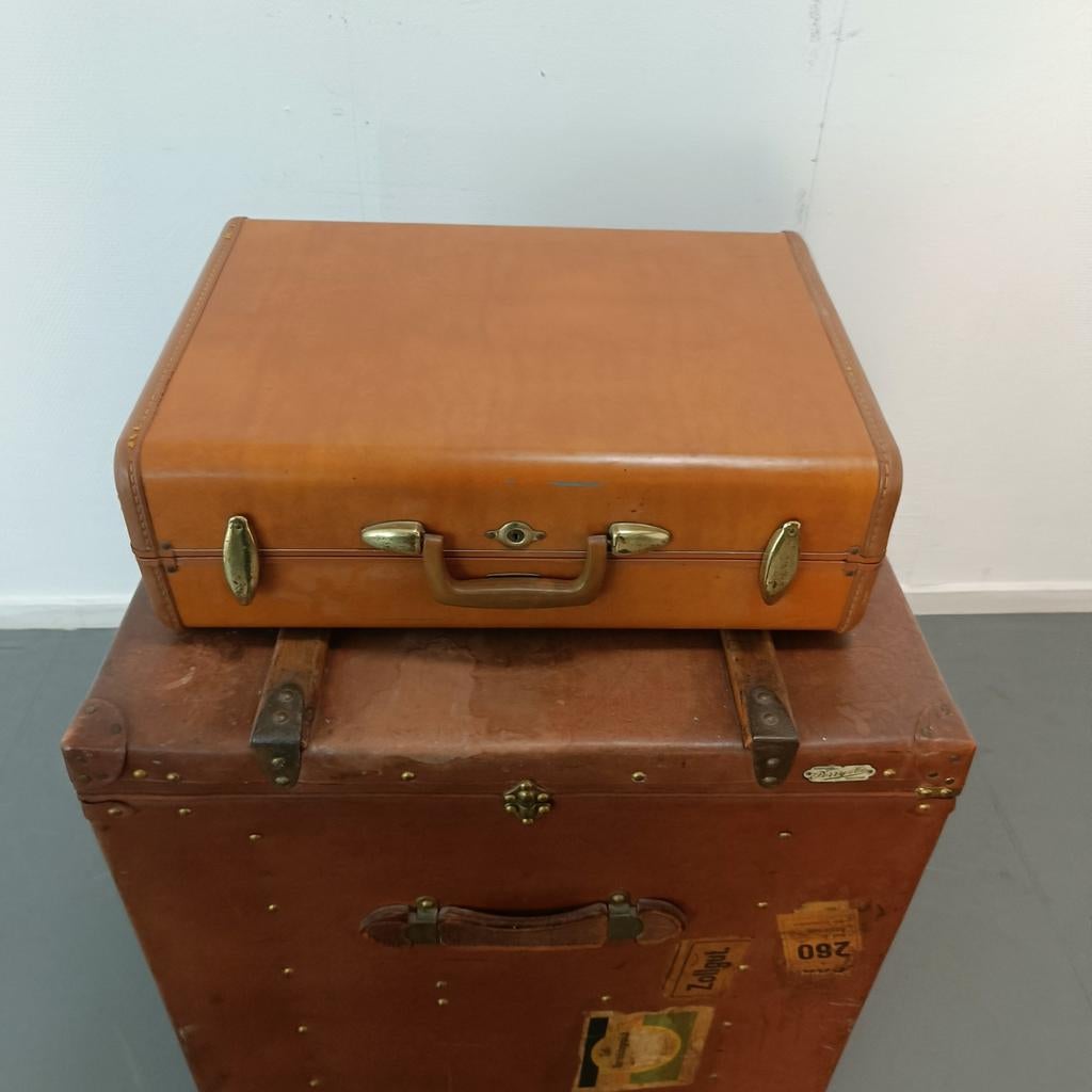 Vintage Samsonite Koffer, Sieraden, Tassen en Uiterlijk, Koffers, Gebruikt, 50 tot 60 cm, Hard kunststof, 35 tot 45 cm