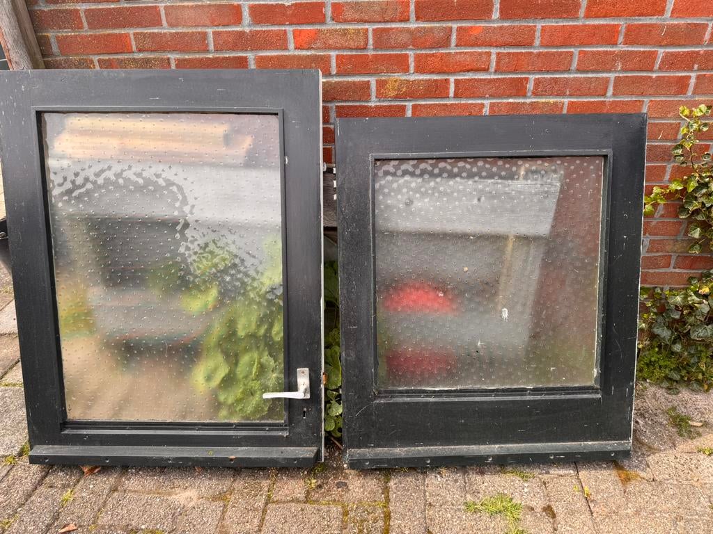 Boeren duo deur hardhout, Ophalen, Gebruikt, 80 tot 100 cm, Buitendeur