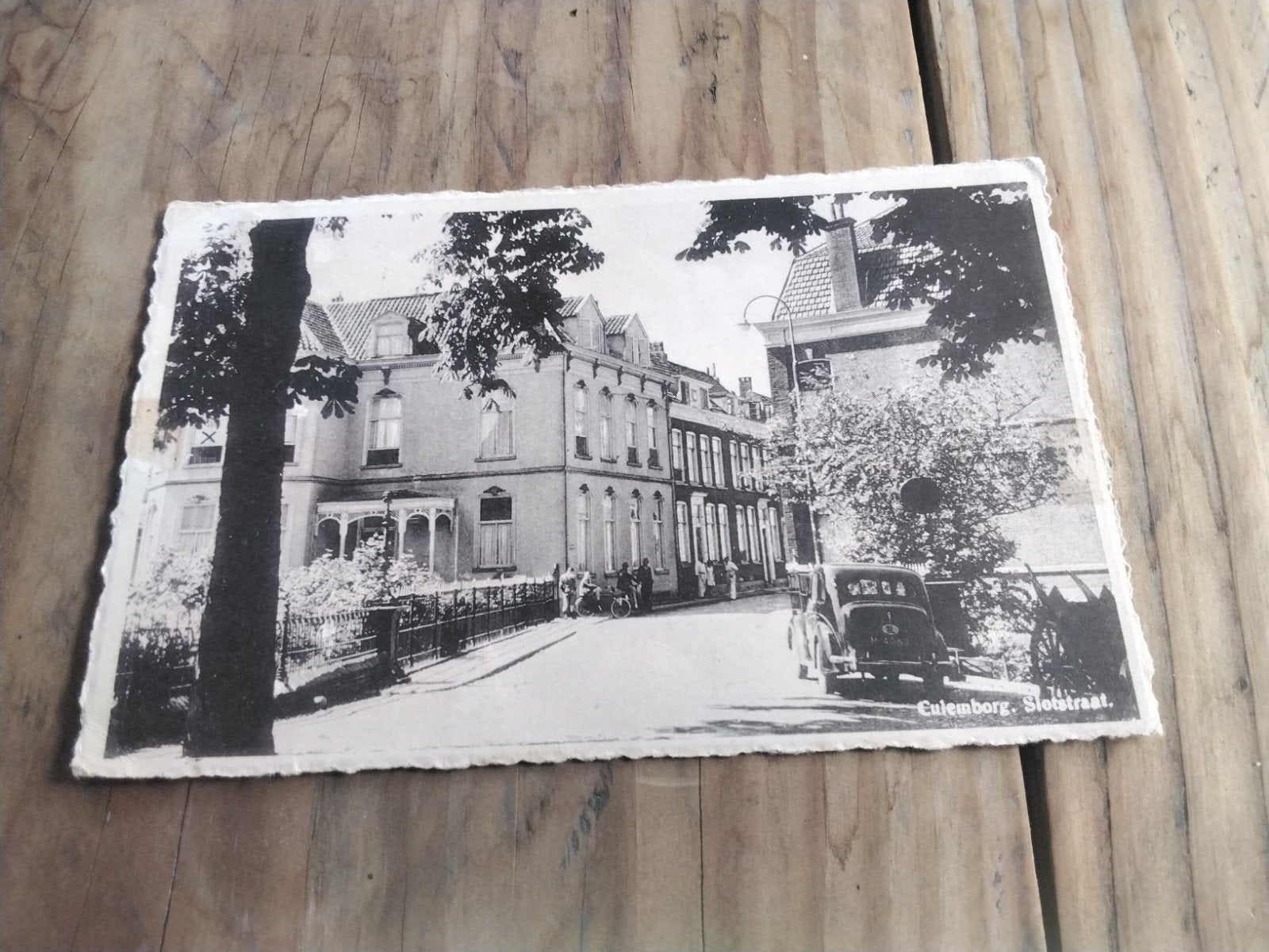 Slotstraat Culemborg  gelopen, Ophalen, Voor 1940, Gebruikt, Overige onderwerpen