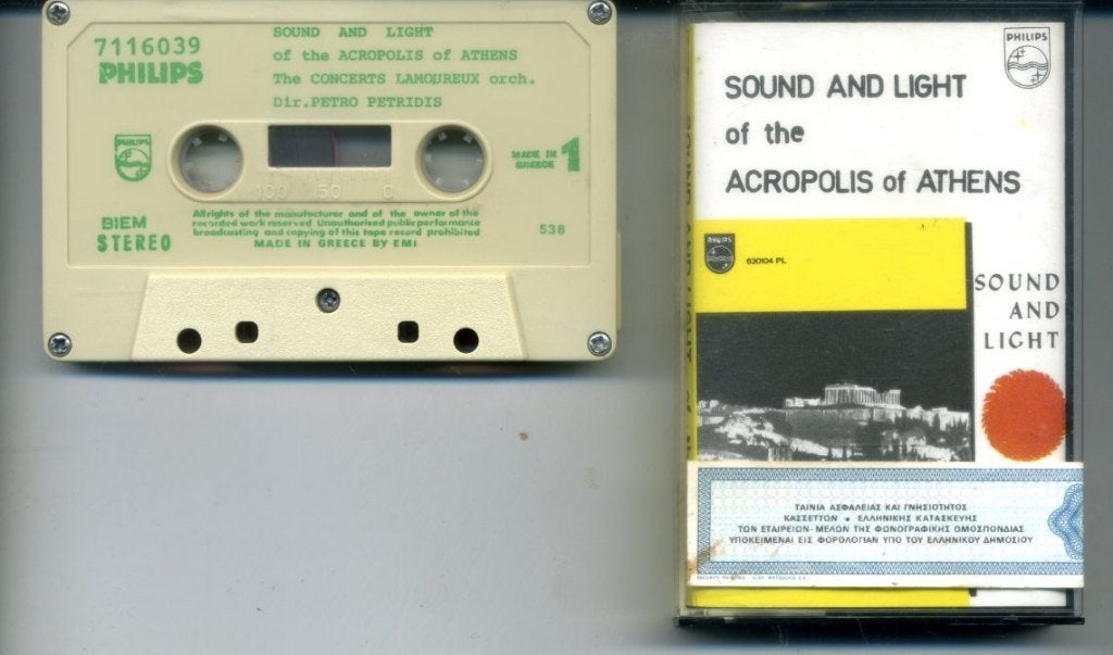 Petro Petridis – Sound And Light Of The Acropolis Of Athens, Wereldmuziek, 1 bandje, Ophalen of Verzenden, Zo goed als nieuw