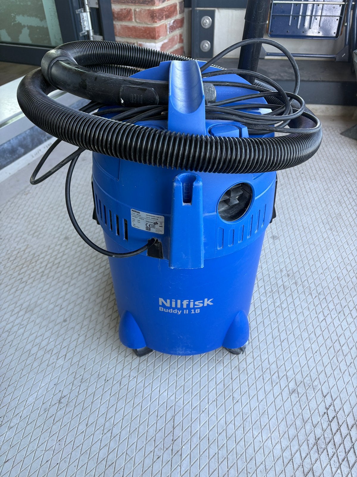 Nilfisk Buddy II 18L nat- en droogzuiger, Ophalen, Gebruikt