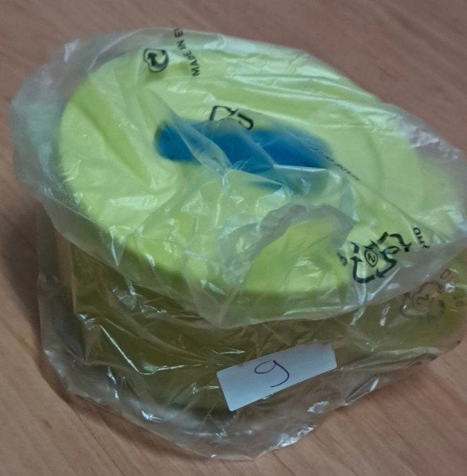 Tupperware CrystalWave Soepkom Groen, Met handvat, Nieuw, Ophalen of Verzenden, 460 ml