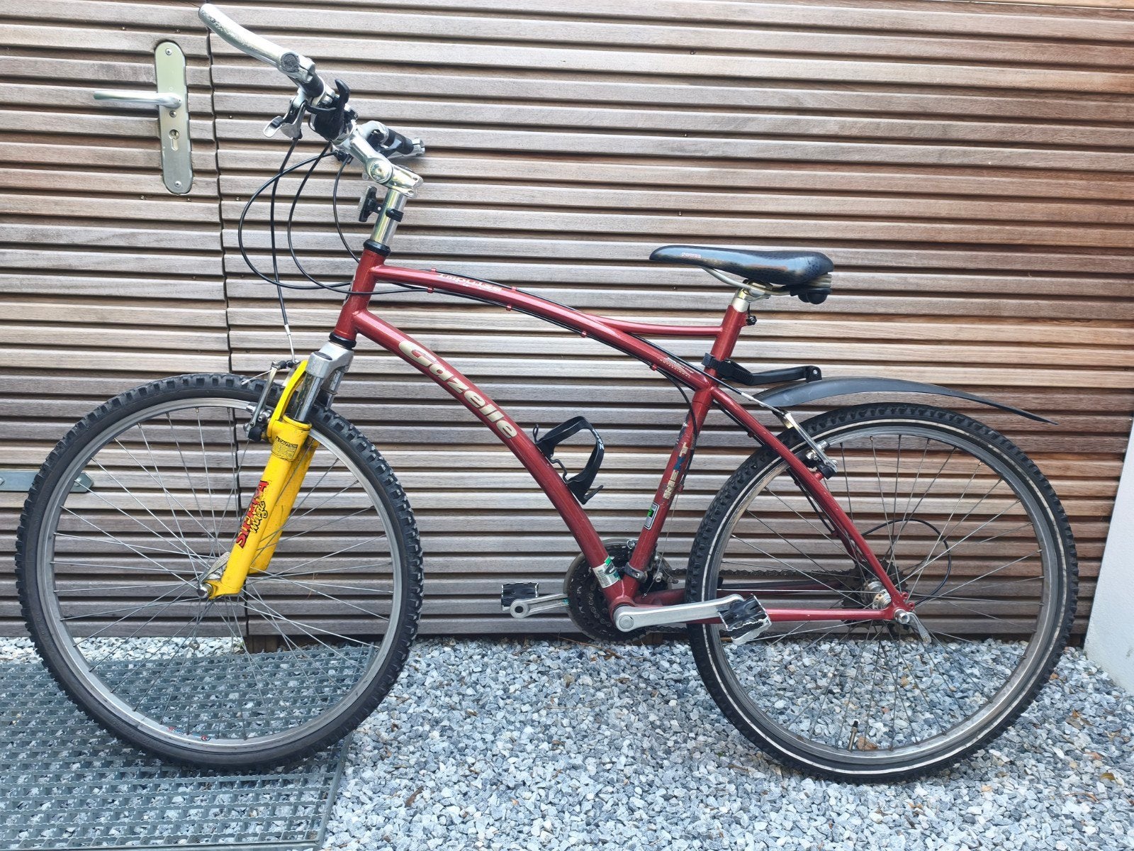 Mountainbike Gazelle, Ophalen, Gebruikt, Aluminium, 24 inch of meer