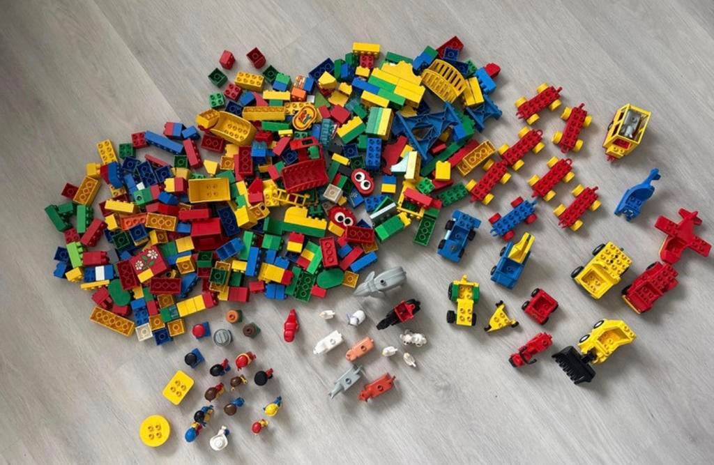 GROOT Duplo pakket dieren voertuigen poppetjes, Kinderen en Baby's, Speelgoed | Duplo en Lego, Gebruikt, Ophalen of Verzenden