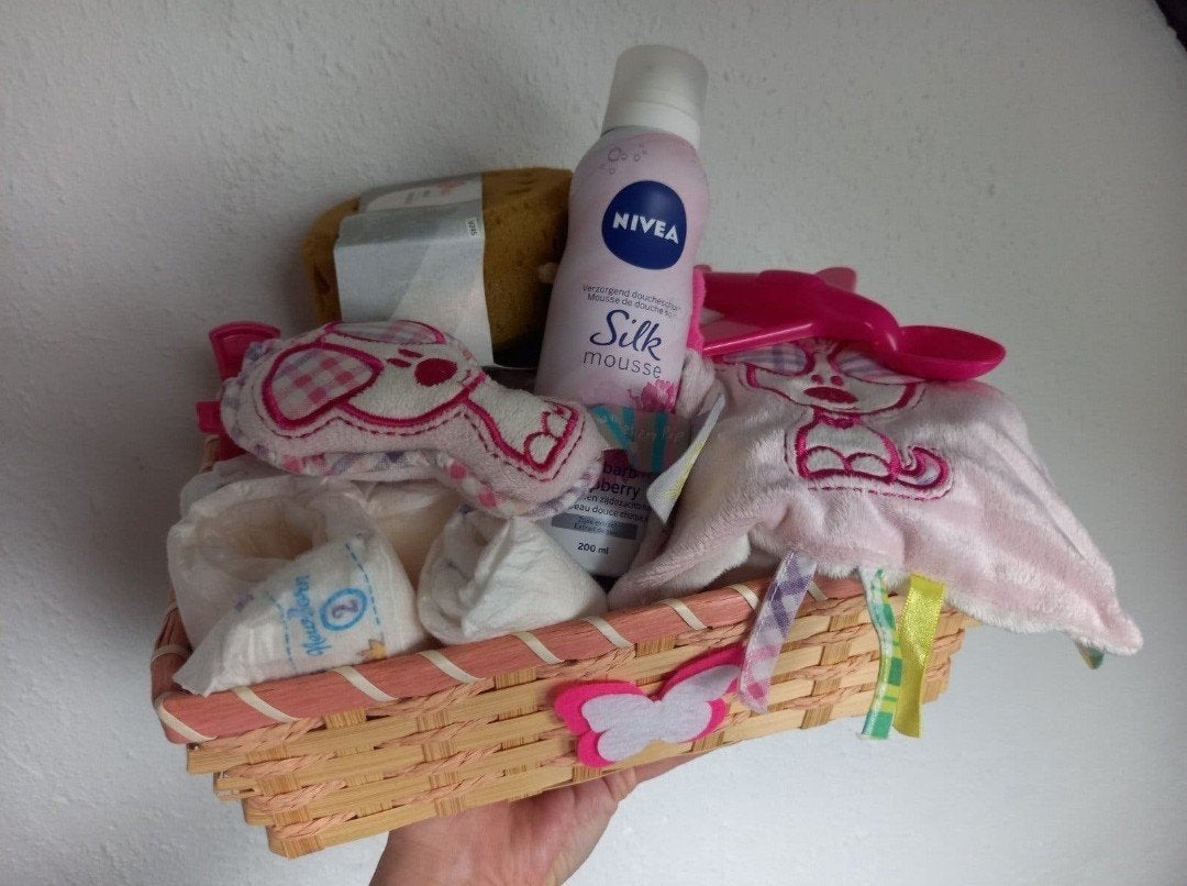Leuk kraamcadeau mandje voor een meisje, Ophalen of Verzenden, Nieuw