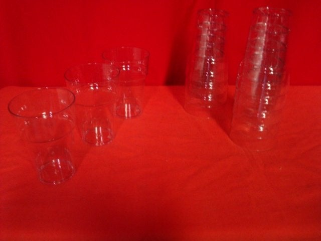 Nieuw: Dutch Cups Latin hard kunststof drinkbeker, Ophalen, Glas of Glazen, Kunststof, MTE