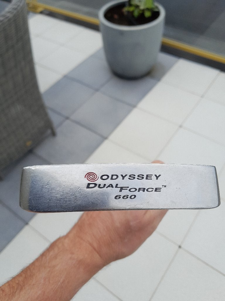 Odyssey Dual Force 660 Putter, Ophalen of Verzenden, Gebruikt, Club