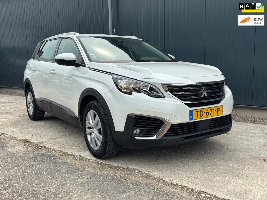 Peugeot 5008 1.2 PureTech Blue Lease Executive, Auto's, Peugeot, Bedrijf, Te koop, ABS, Adaptive Cruise Control, Airbags, Airconditioning