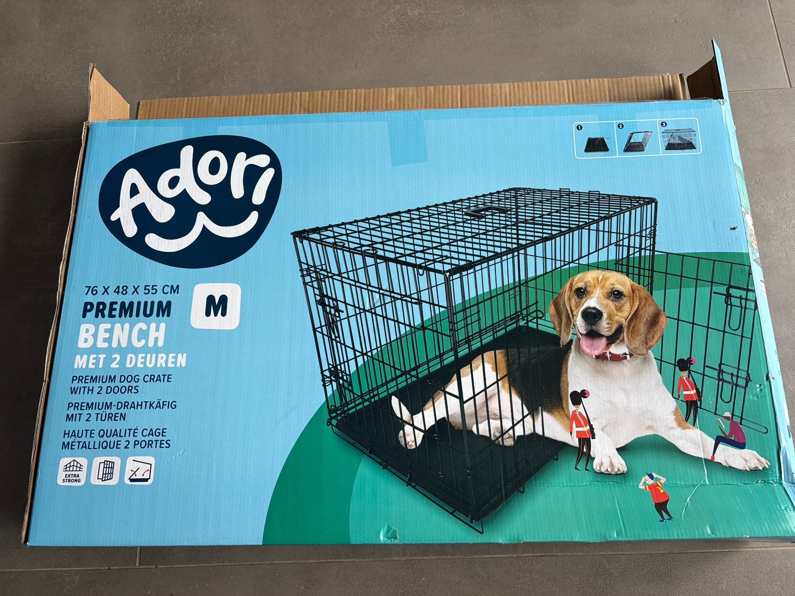 Adori premium Bench maat M, Ophalen, Zo goed als nieuw