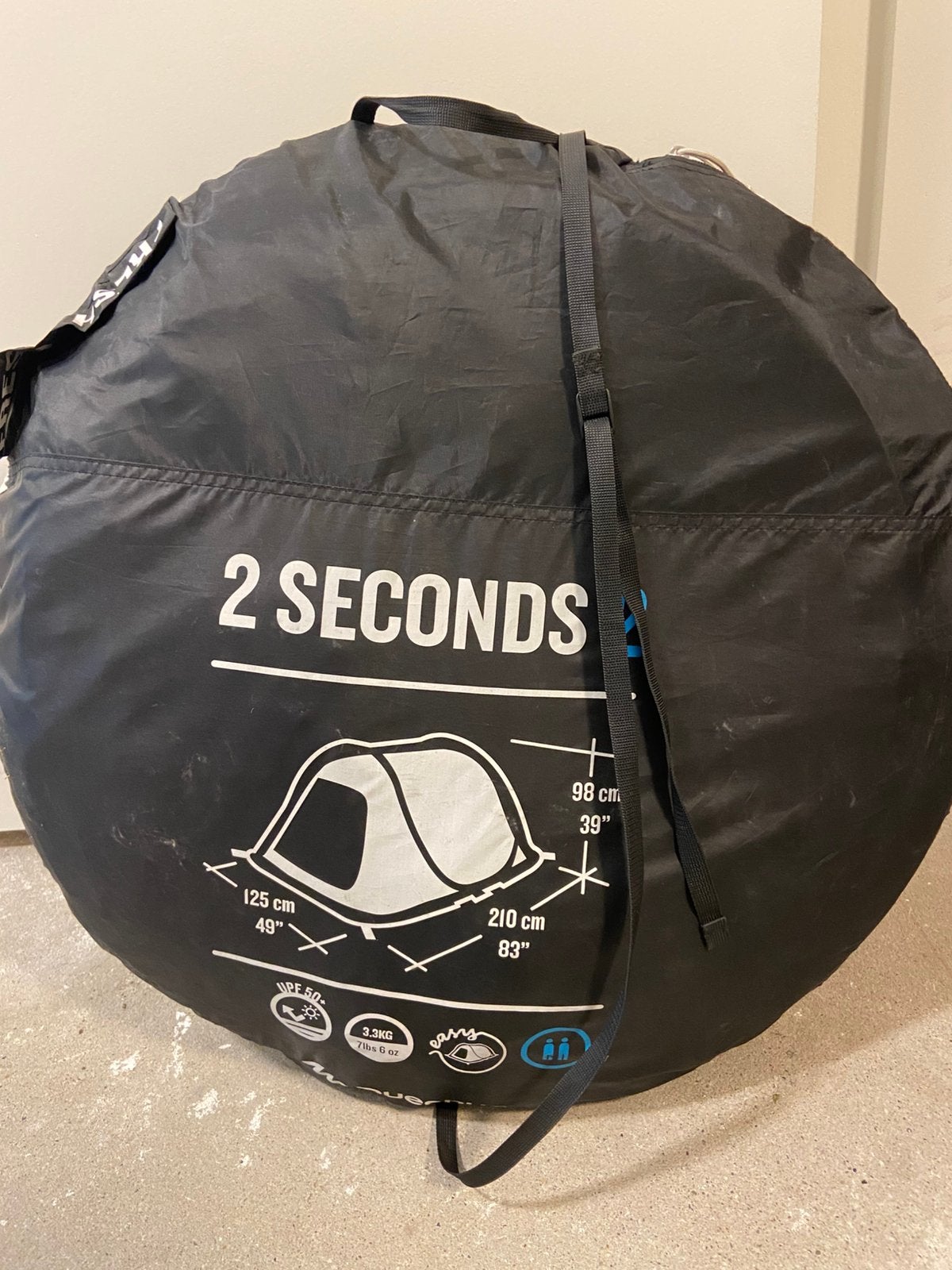 Decathlon Quechua 2 Seconds 2, Ophalen, Gebruikt, Tot en met 2