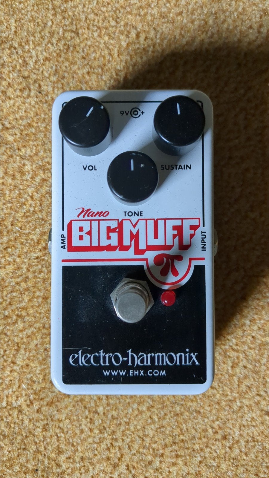 Electro Harmonix Big Muff nano, Ophalen of Verzenden, Zo goed als nieuw, Distortion, Overdrive of Fuzz