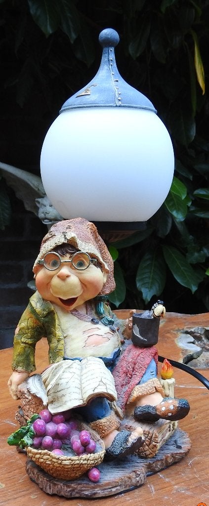 Efteling Laaf lamp, Ophalen of Verzenden, Zo goed als nieuw, Beeldje of Poppetje