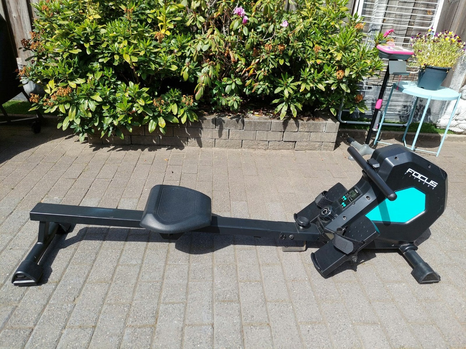 Focus Fitness Row 2 Roeiapparaat - Goede staat, Sport en Fitness, Fitnessapparatuur, Ophalen, Zo goed als nieuw, Rug, Metaal