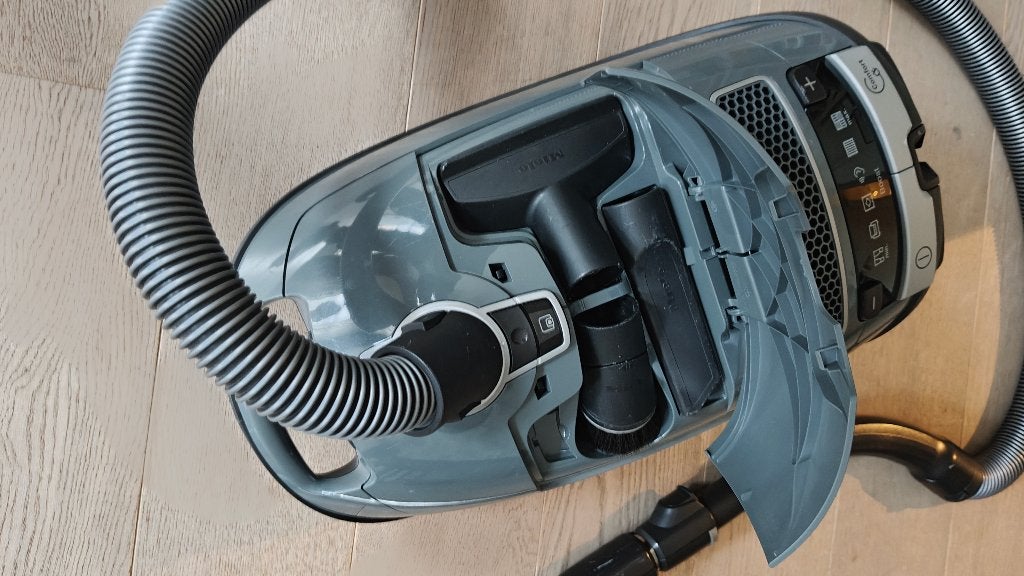 Miele Complete C3 Ecoline stofzuiger met extra's, Witgoed en Apparatuur, Stofzuigers, Geschikt voor harde vloeren, Zo goed als nieuw