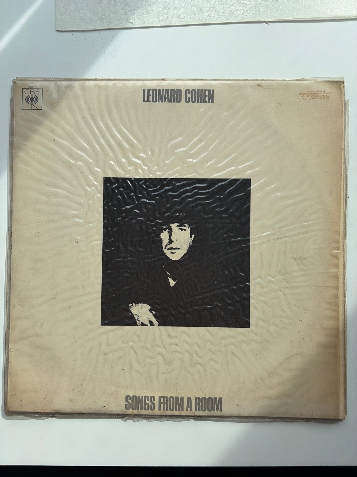 Leonard Cohen - Songs From A Room LP (1969), LP, Gebruikt, Ophalen of Verzenden, 12 inch