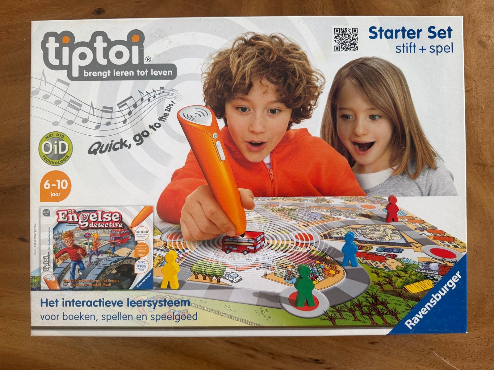 Tiptoi Starter Set Stift + Spel - Engels Detective, Kinderen en Baby's, Speelgoed | Educatief en Creatief, Ophalen of Verzenden