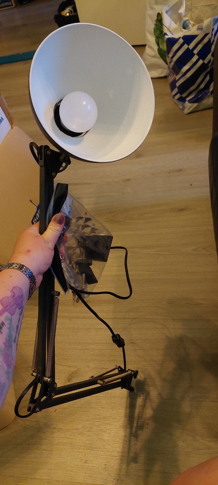 Ikea tertial bureaulamp, Ophalen of Verzenden, Zo goed als nieuw