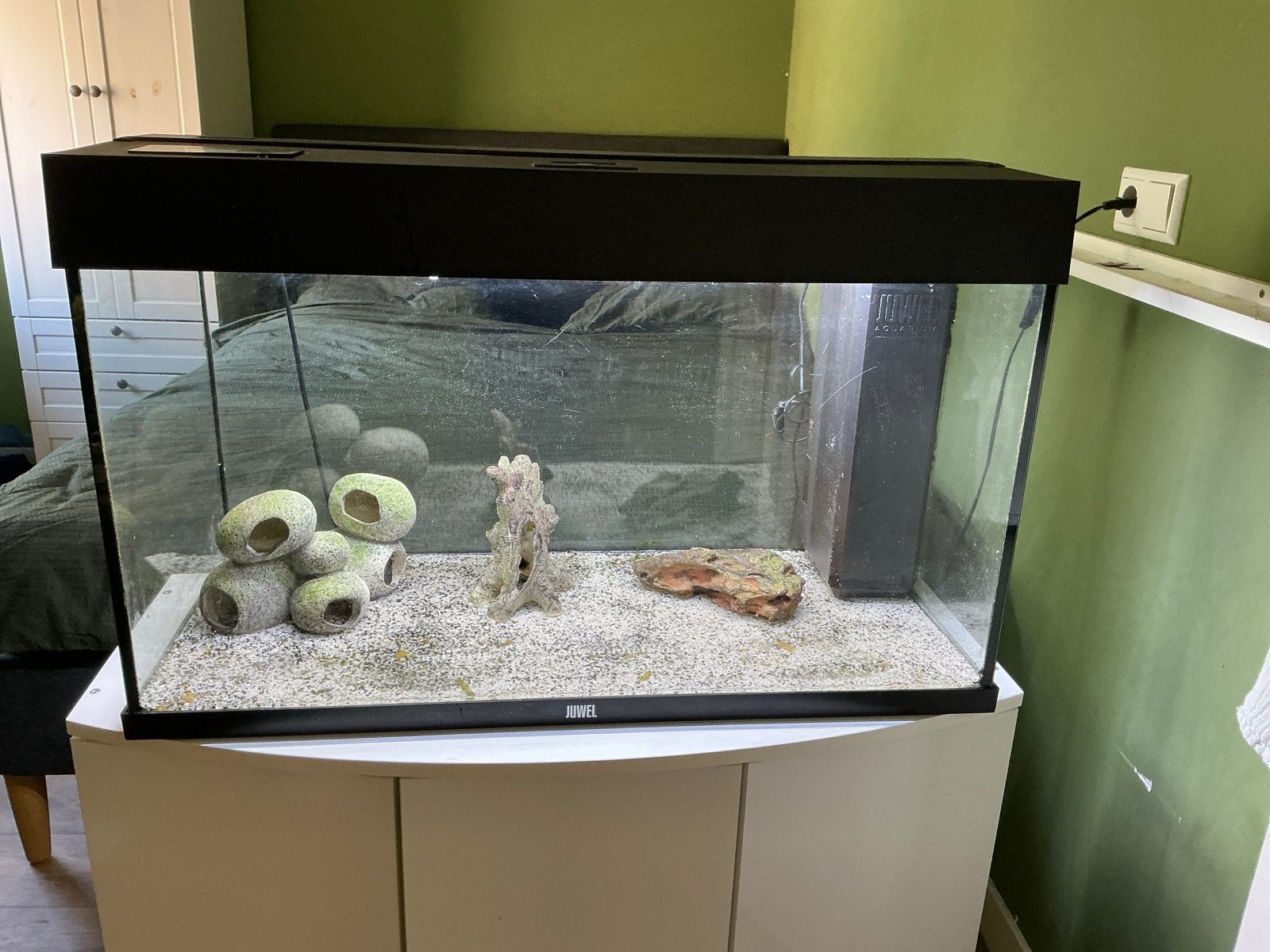 Aquarium 125 liter, Ophalen, Zo goed als nieuw, Leeg aquarium, Verwarming