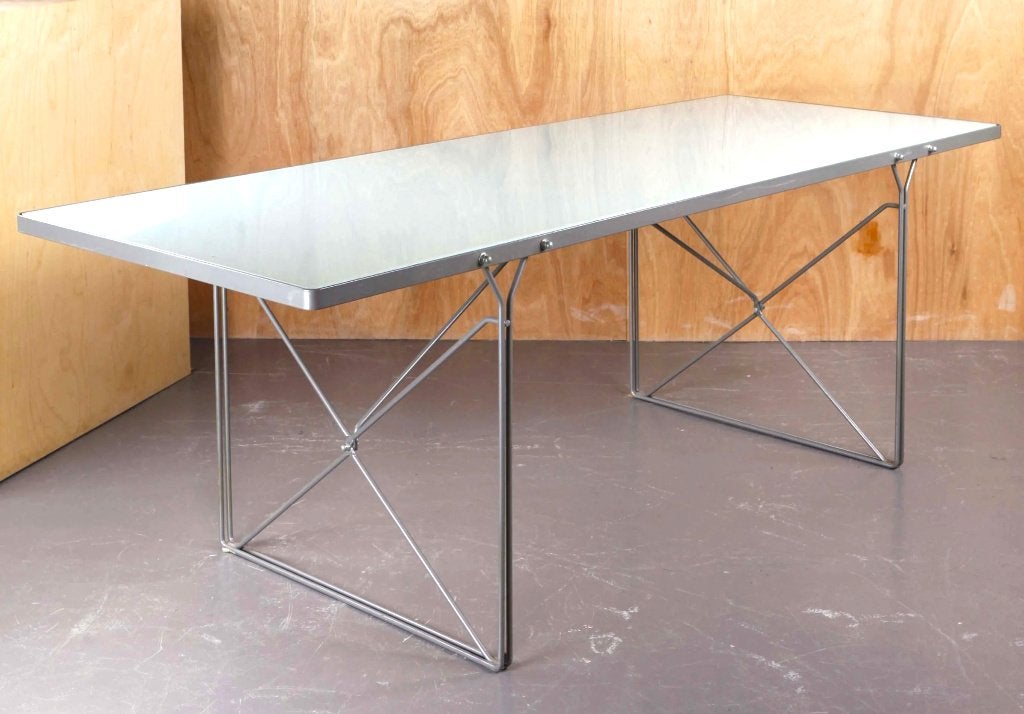 Glazen eettafel MOMENT Niels Gammelgaard, Ophalen, Gebruikt, 50 tot 100 cm, Vijf personen of meer