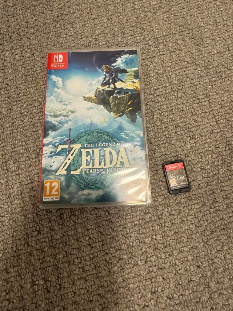 Nintendo Switch The Legend of Zelda: Tears of the Kingdom, Spelcomputers en Games, 1 speler, Ophalen of Verzenden, Zo goed als nieuw