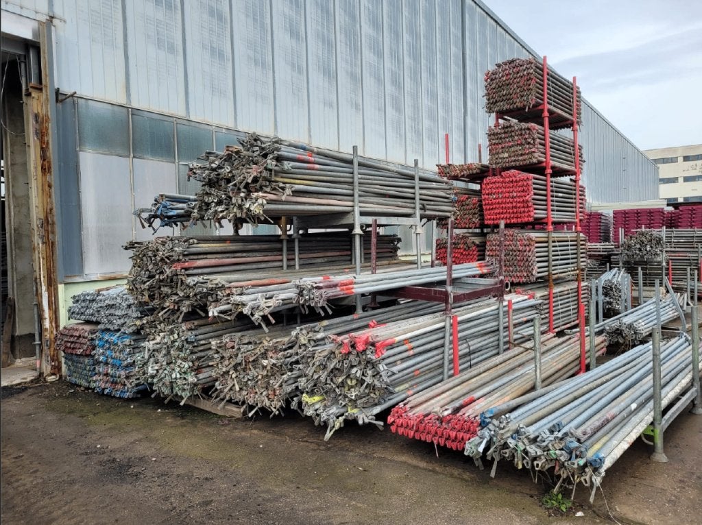 Original used Layher scaffolding, Ophalen of Verzenden, Gebruikt, Gevelsteiger, 5 meter of hoger